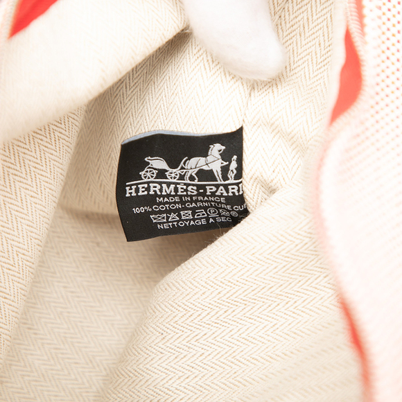 Pre-Loved Hermes Large H Canvas Faubourg Corner Case - Picture 5 of 6